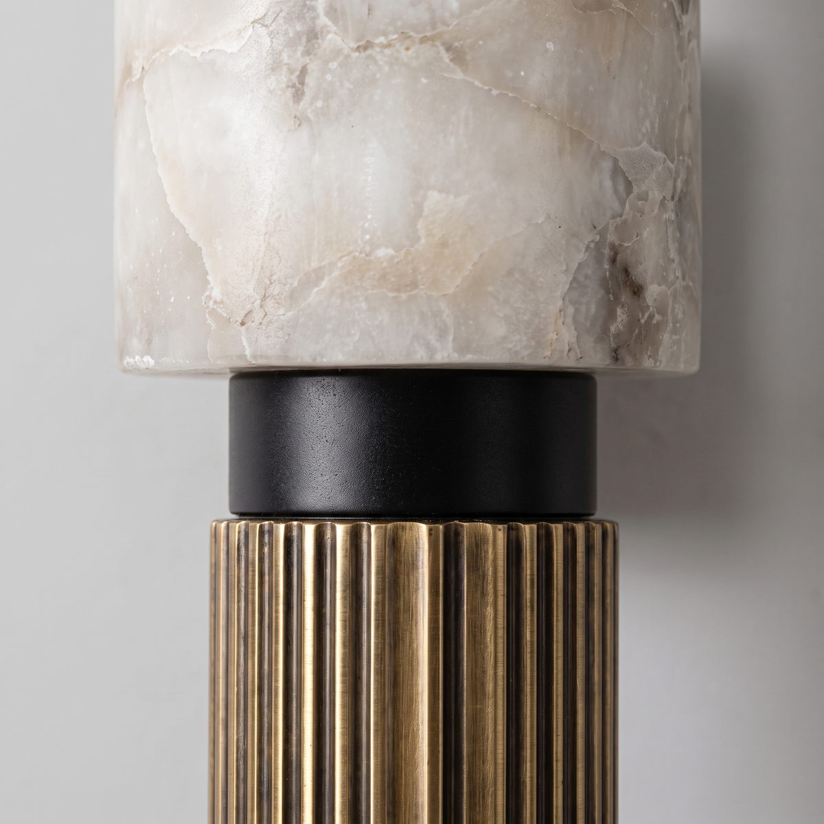 AX380 – Marble Cylinder Wall Sconce